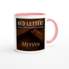 Red Letters - Ceramic Mug