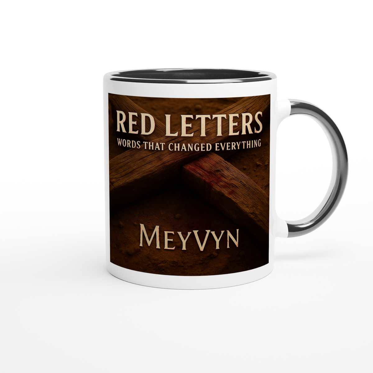 Red Letters - Ceramic Mug