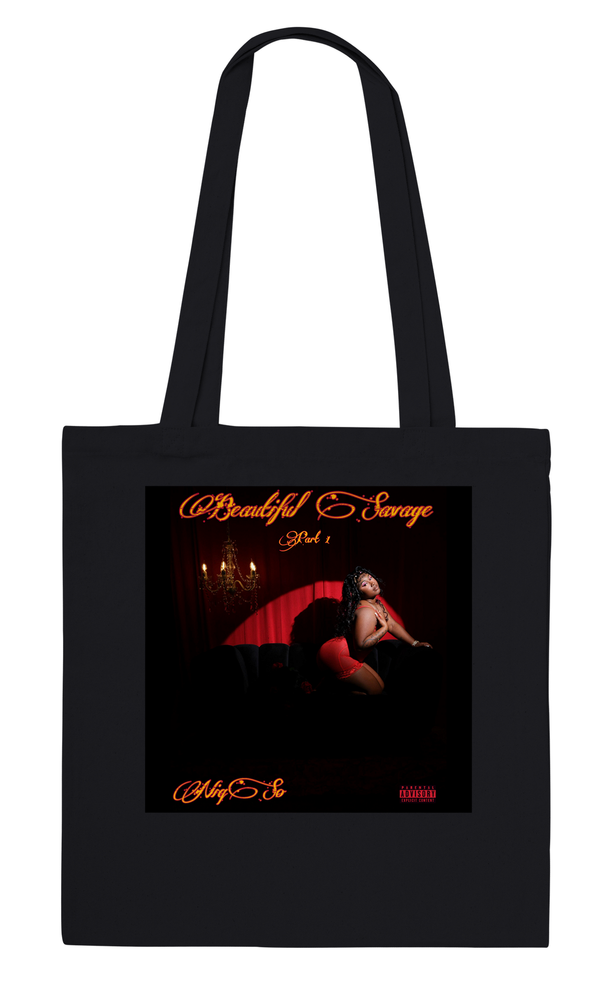 Da Farrock Princess Presents: Beautiful Savage, Pt. 1 - Tote bag