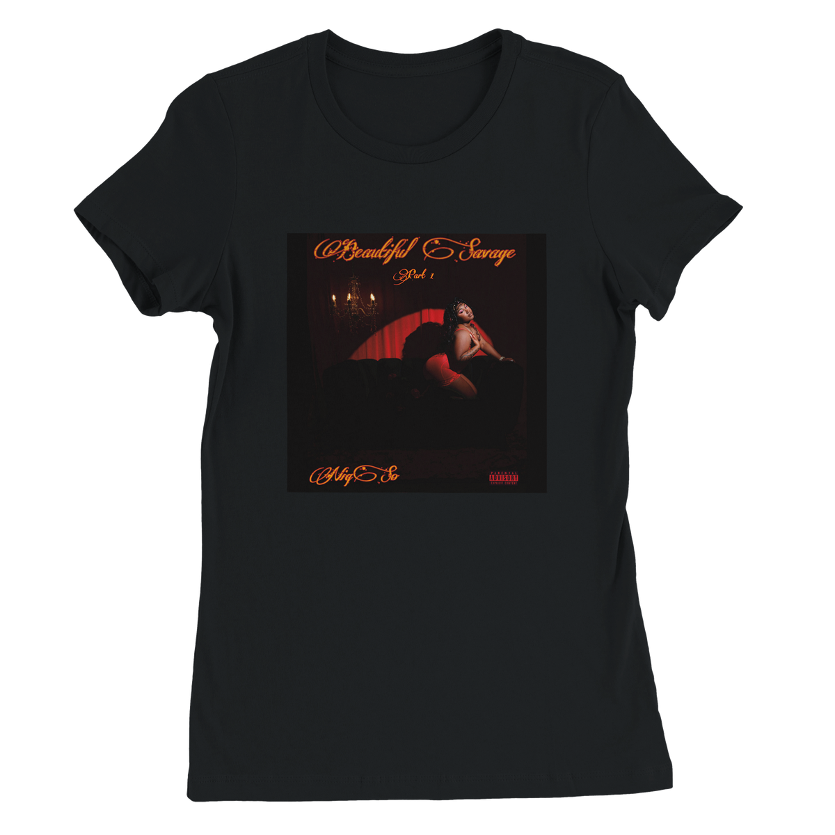 Da Farrock Princess Presents: Beautiful Savage, Pt. 1 - Women’s Cut T-Shirt