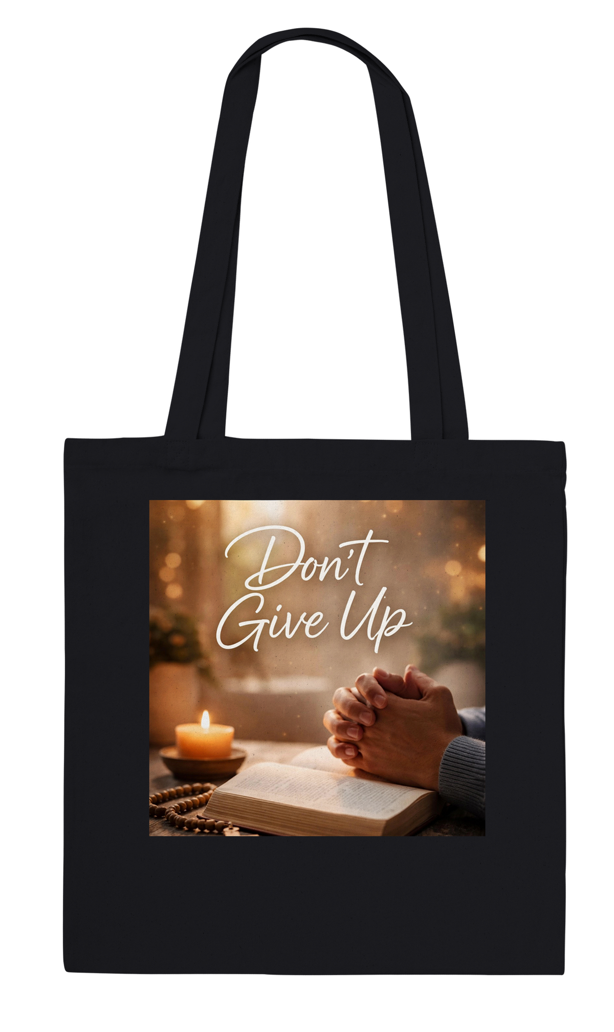 Don't Give Up - Tote bag