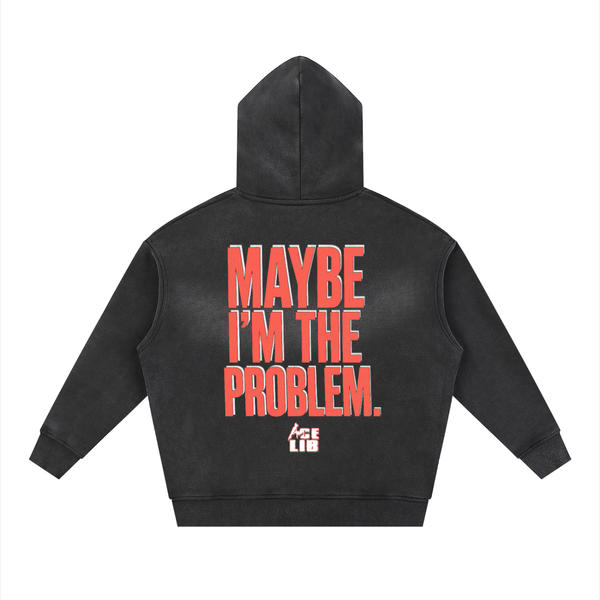 Red Flag Zip Up Hoodie