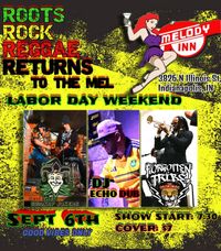 ROOTS, ROCK, REGGAE Return to the Melody Inn