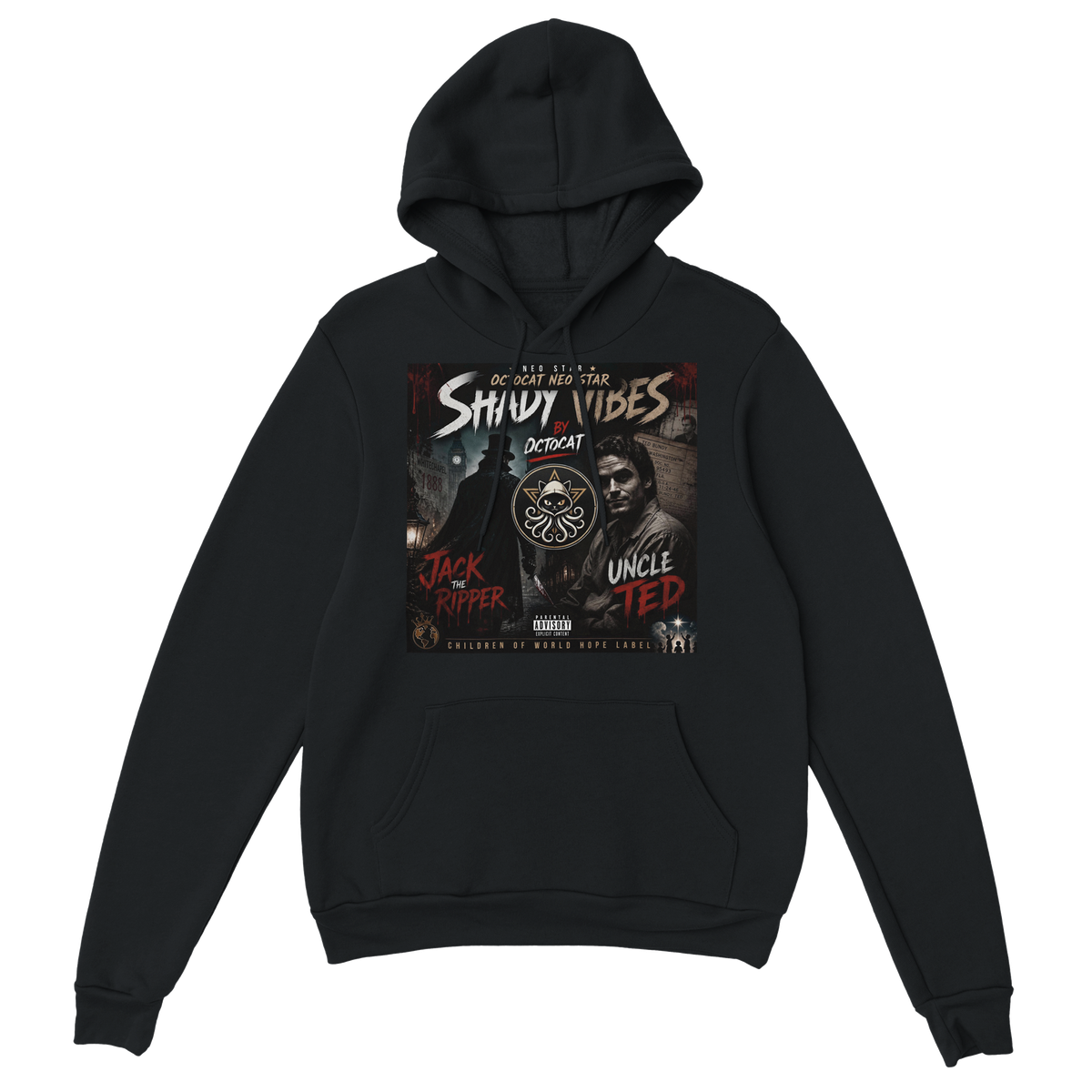 Jack The Ripper And Uncle Ted - Classic Unisex Pullover Hoodie