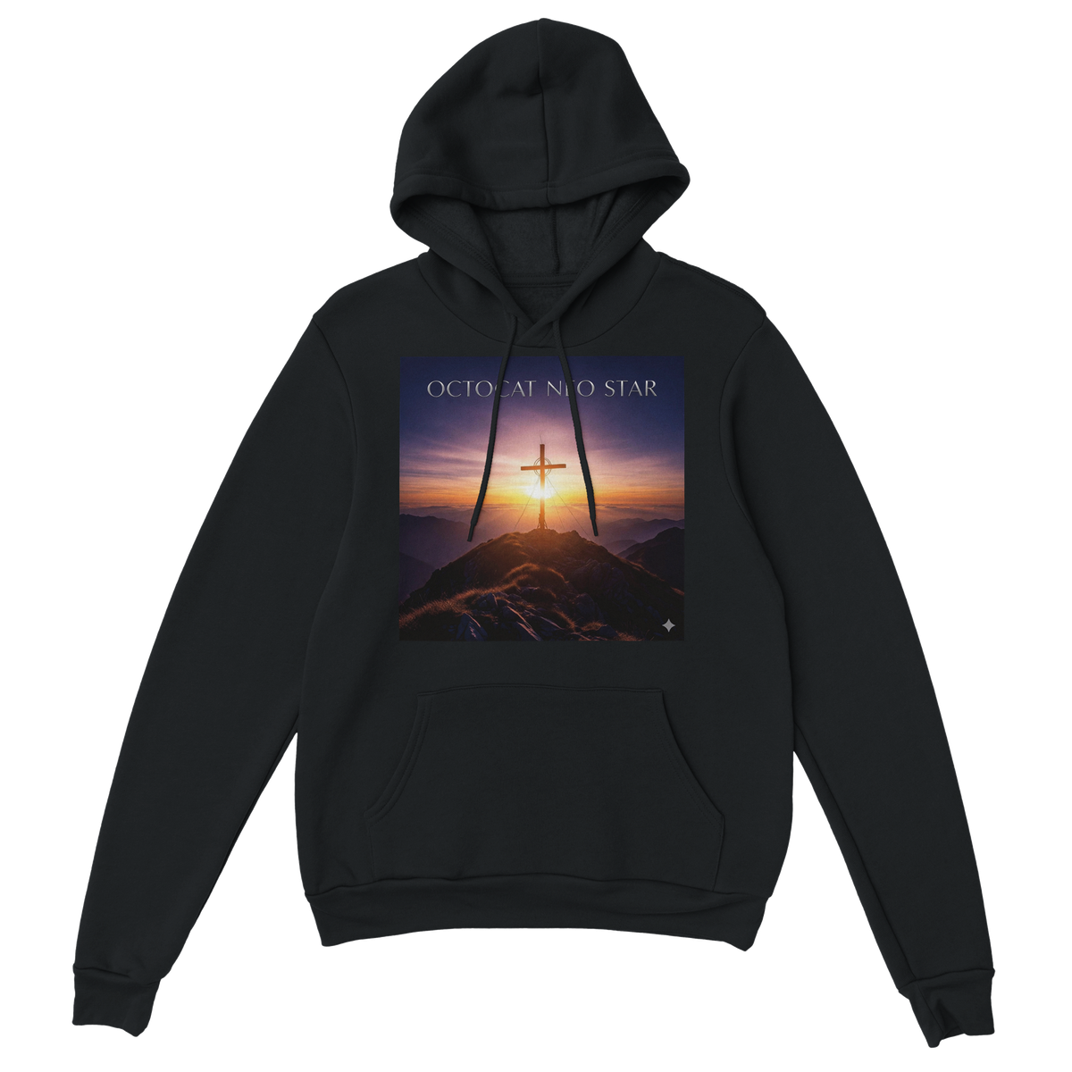 NEVER ALONE - Classic Unisex Pullover Hoodie