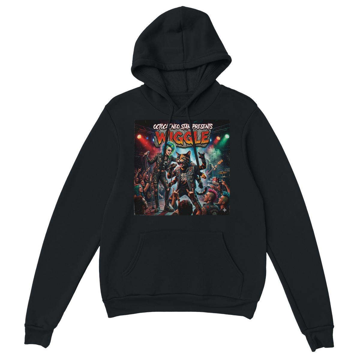 Wiggle - Classic Unisex Pullover Hoodie