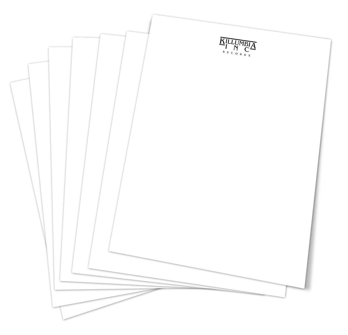Label/Artist Letterhead