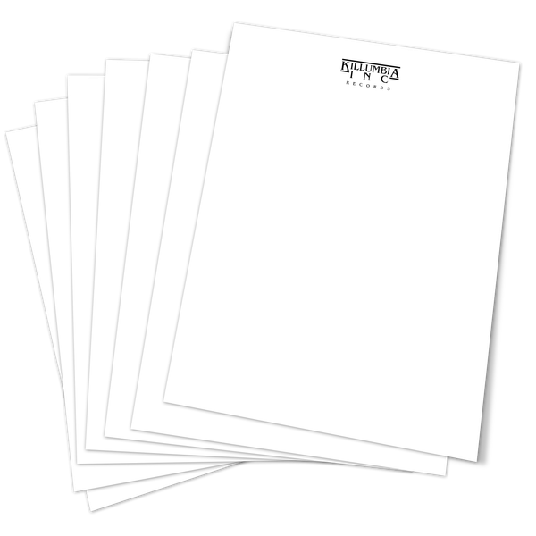 Label/Artist Letterhead