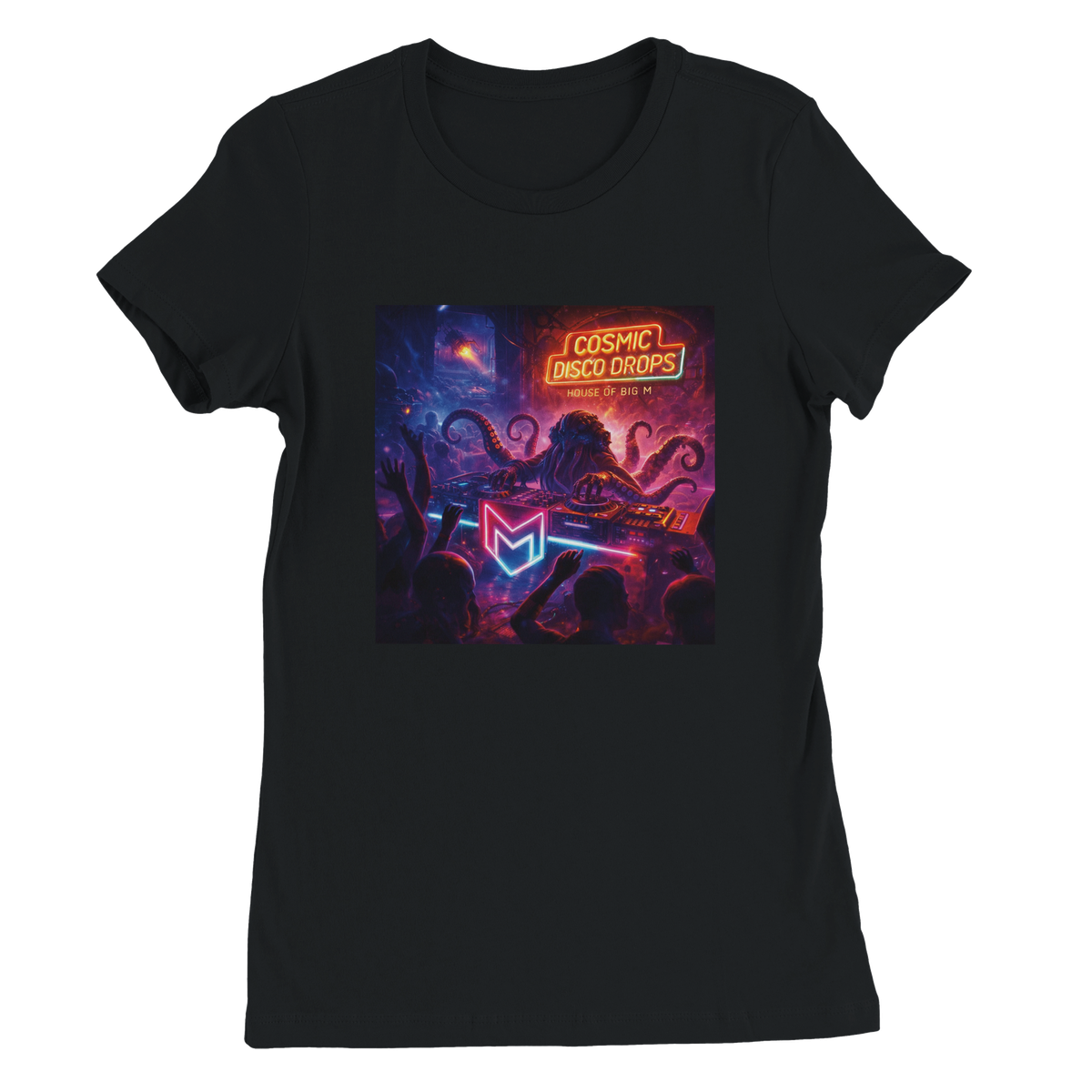 Cosmic Disco Drops - Women’s Cut T-Shirt