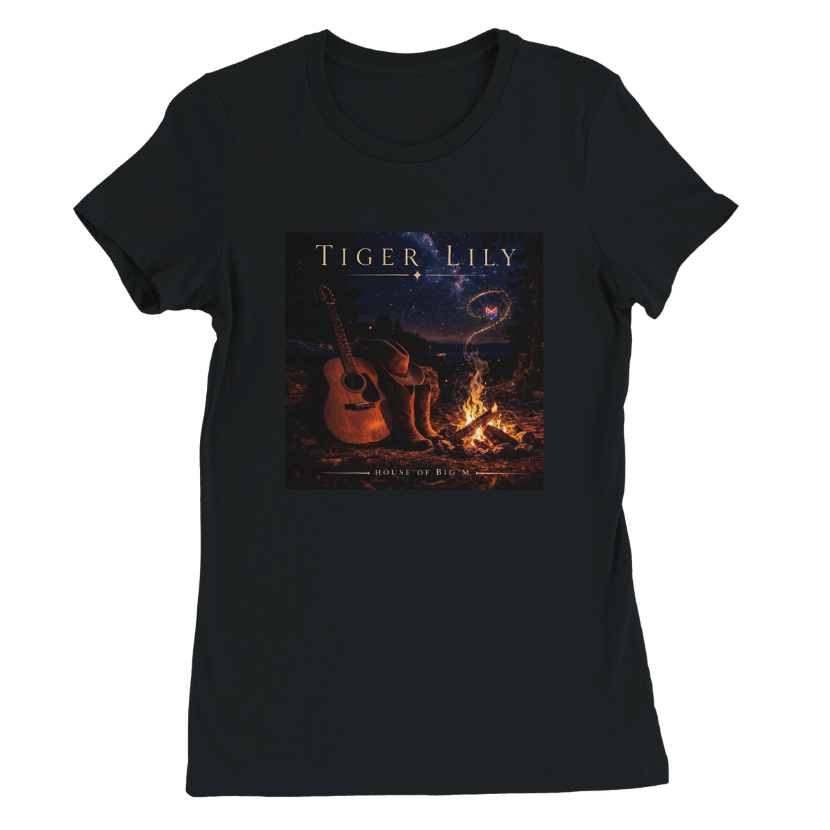 Tiger Lily (Country Version) - Women’s Cut T-Shirt