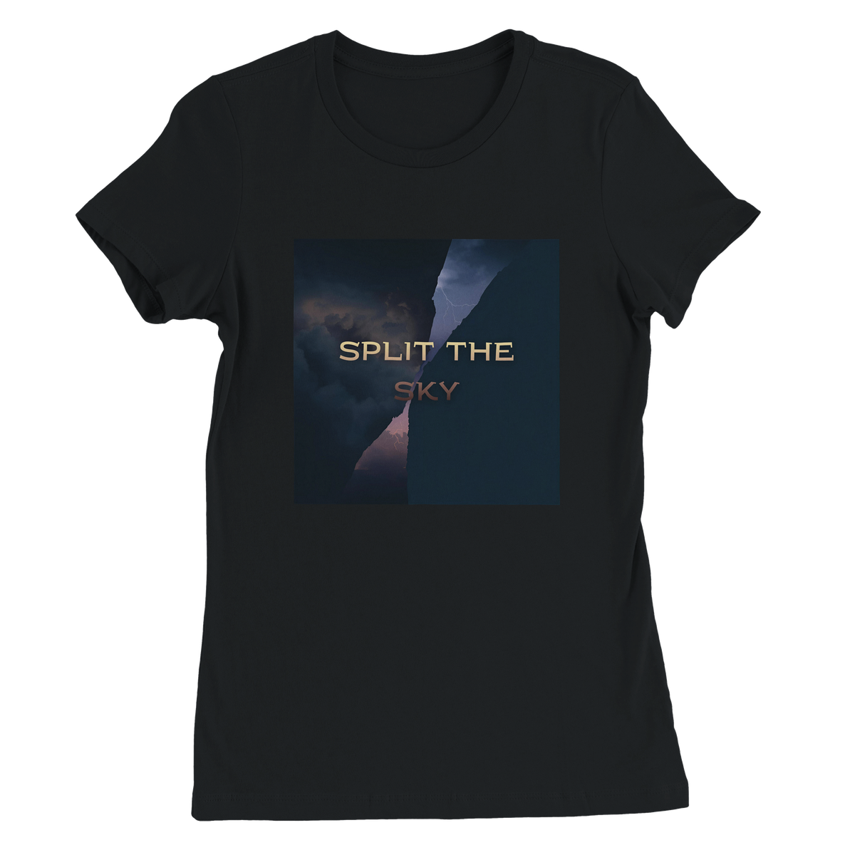 Split the Sky - Women’s Cut T-Shirt