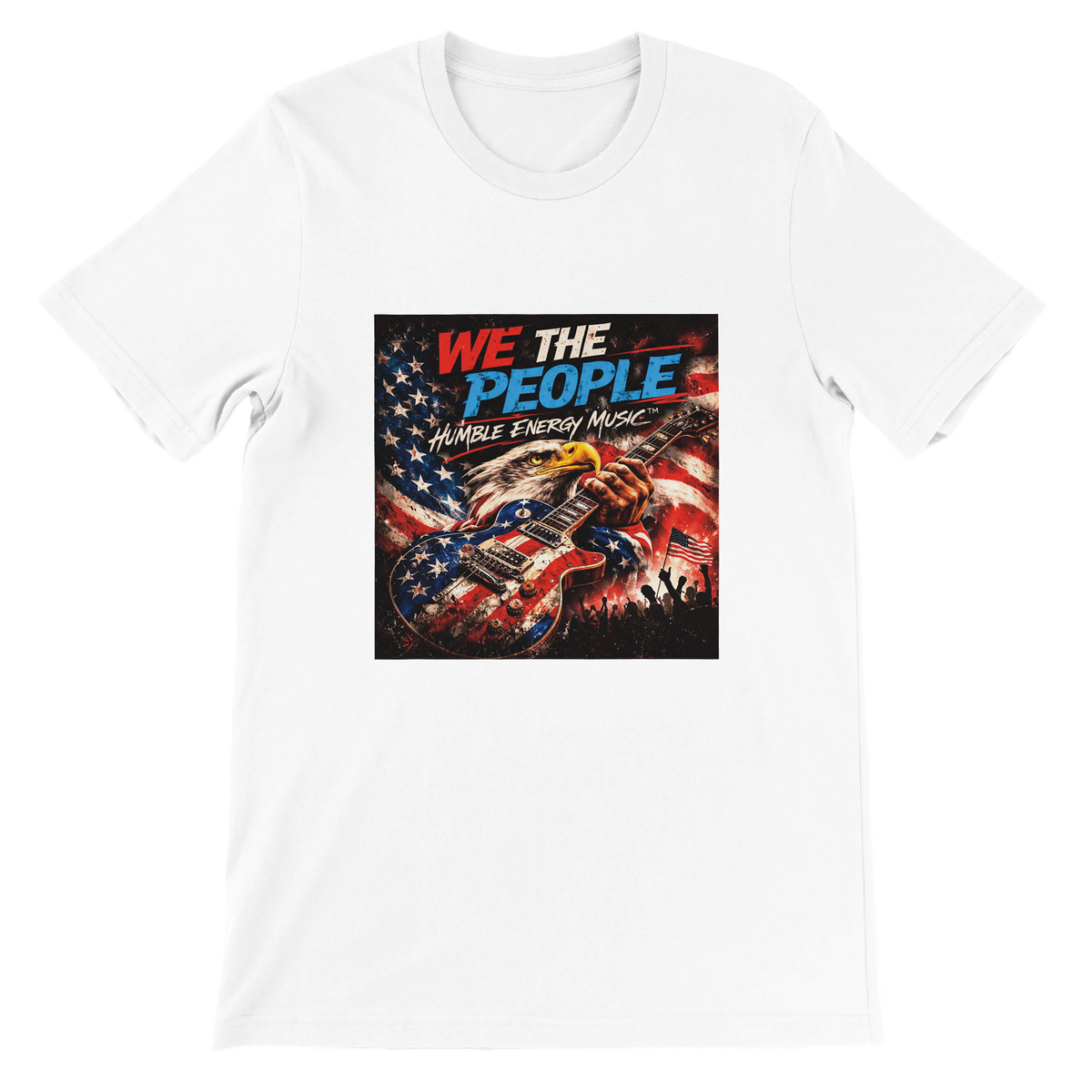 We The People Rise – The American Unity Rock Anthem - Unisex T-Shirt