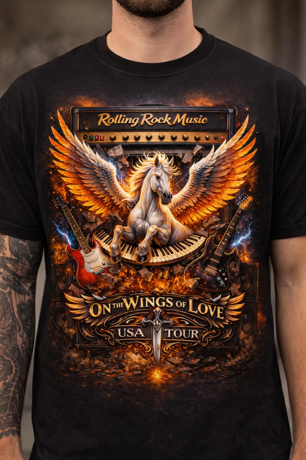 USA Tour T Shirt