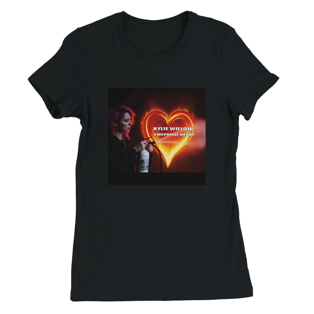 Fireproof Heart - Women’s Cut T-Shirt