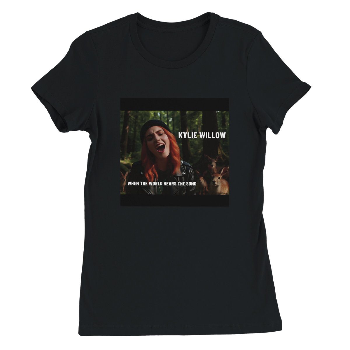 When The World Hears The Song - Women’s Cut T-Shirt