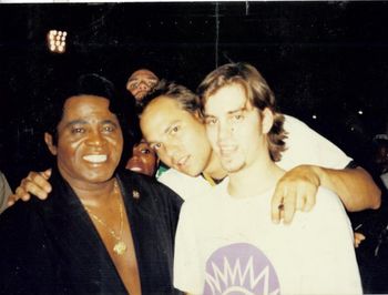Martin, Mason Pitts and the Godfather!  circa 1995 (Durham)
