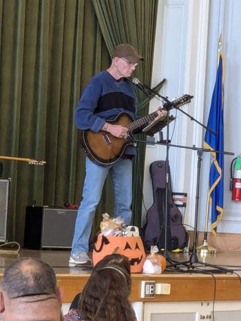 Performing at West Hartford Artist Showcase
