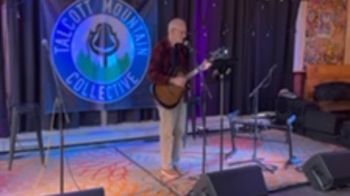 Bill performing at Talcott Mountain Collective
