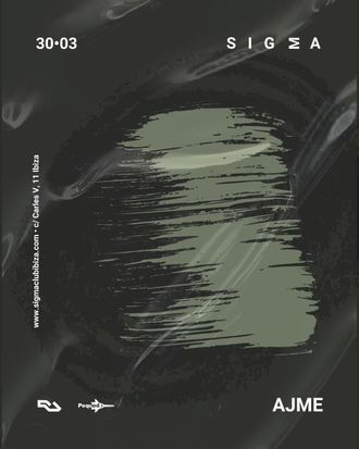 AJME Sigma residency, progressive indie tech DJ, winter season residency, electronic music Ibiza