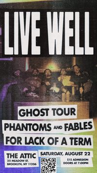 Phantoms & Fables @ The Attic Brooklyn