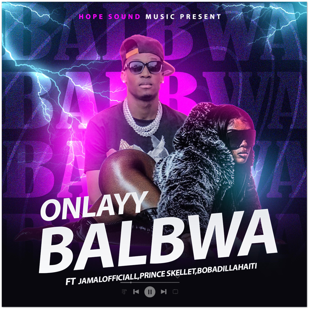 BALBWA (feat. Jamalofficiall , Prince Skellet & BobadillaHaiti) - Fine Art Poster