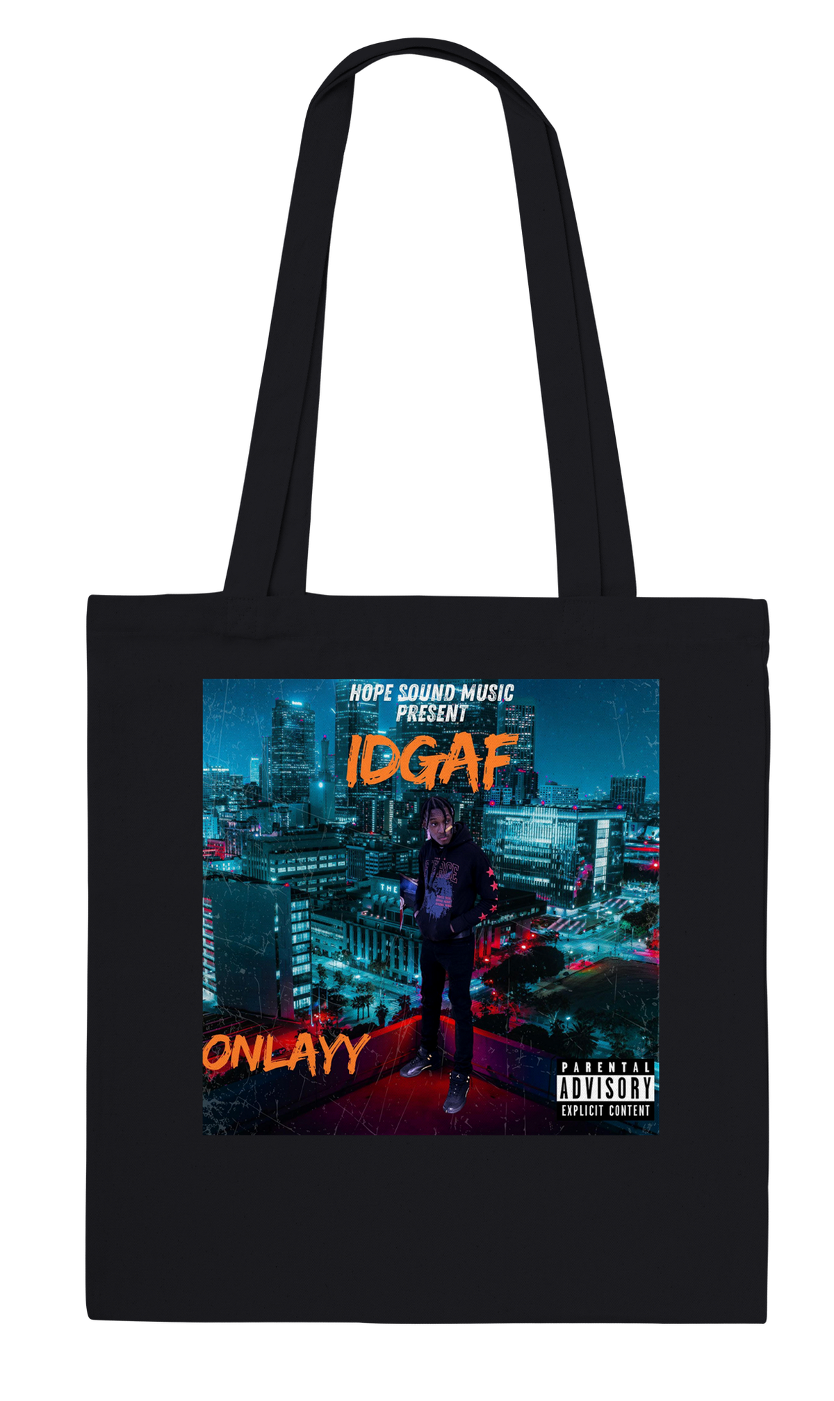 IDGAF (feat. Jamalofficiall) - Tote bag