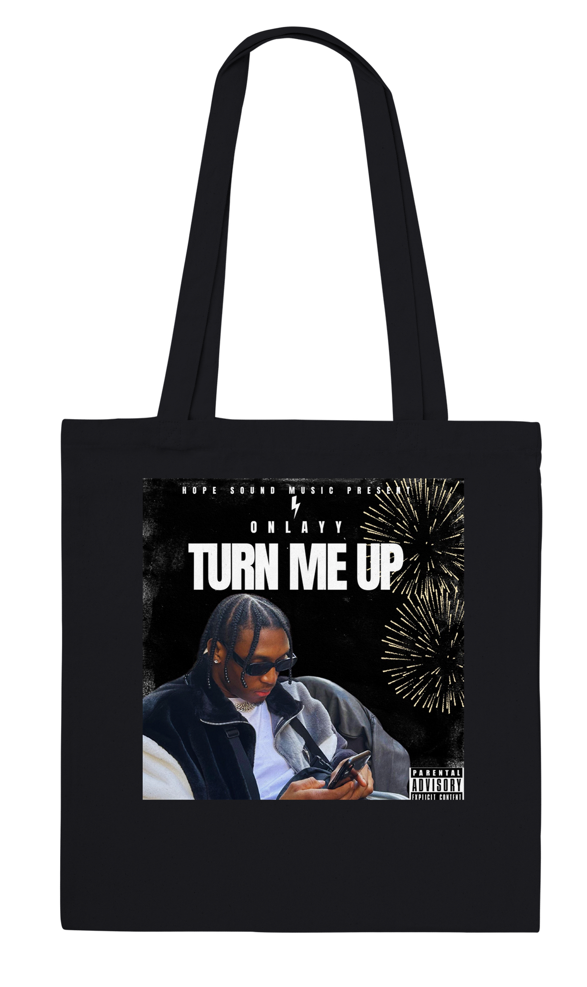 TURN ME UP - Tote bag