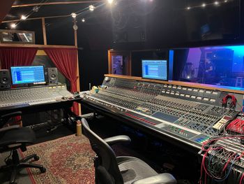 The control room at London Bridge Studio (Seattle, Wa).
