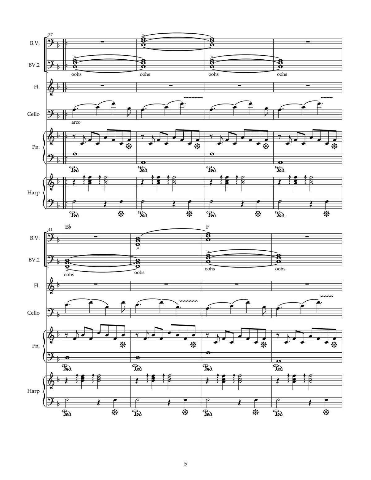Arrangement Plan (Scores: Sheet Music) - Price is negotiable