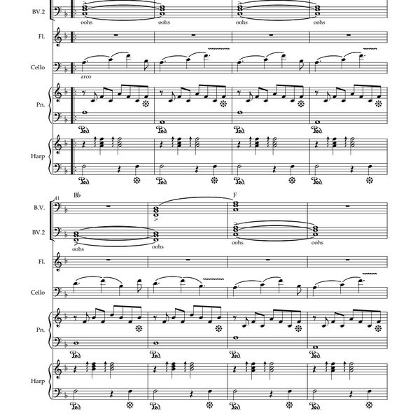 Arrangement Plan (Scores: Sheet Music) - Price is negotiable