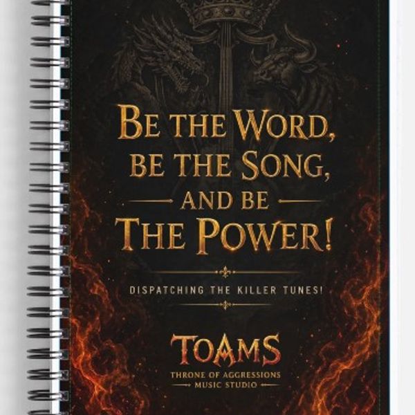 TOAMS 'Write a Song' Notebook1