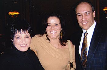Debi & singer Liza Minnelli
