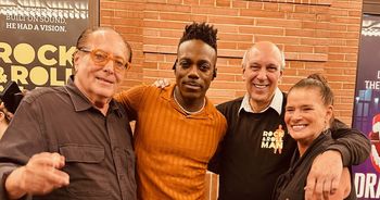 Good Will Ambassador Errol Rappaport, Actor Rodrick Covington, Debi
