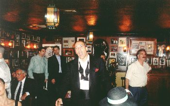 Singing in Rao's Restaurant, East Harlem, N.Y.

