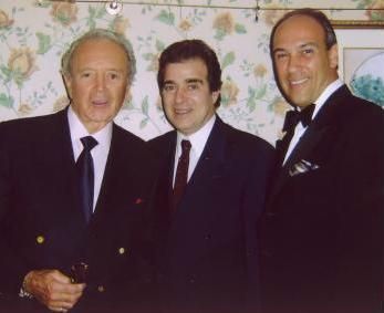 Singer Vic Damone & Jerry Maglio
