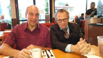 Radio/TV personality Larry King
