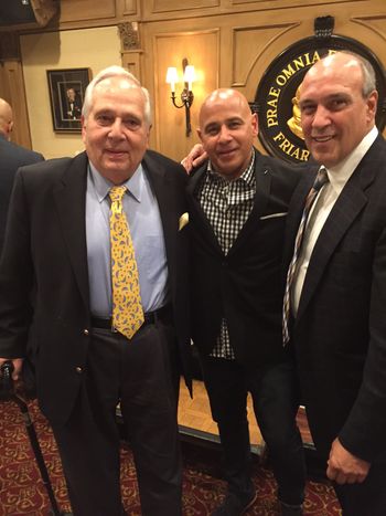 Frank Sinatra's manager Eliot Weisman & singer Michael Martocci
