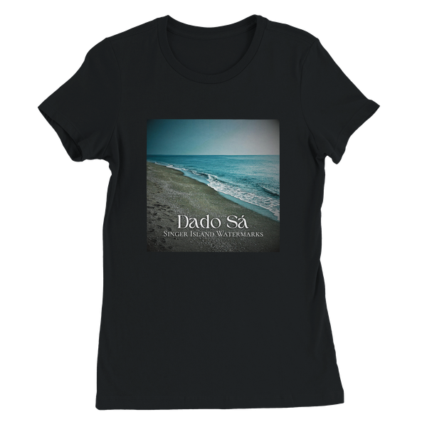 Singer Island Watermarks - Women’s Cut T-Shirt