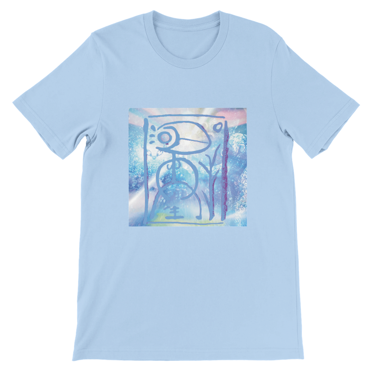 The Ancestors' Boats and The Flower of Peace - Unisex T-Shirt