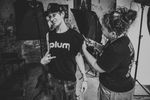 PLUM “Don’t Stop Believing” Black T-shirt