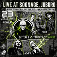 PLUM x AC/ES x Battery 9 LIVE at Sognage