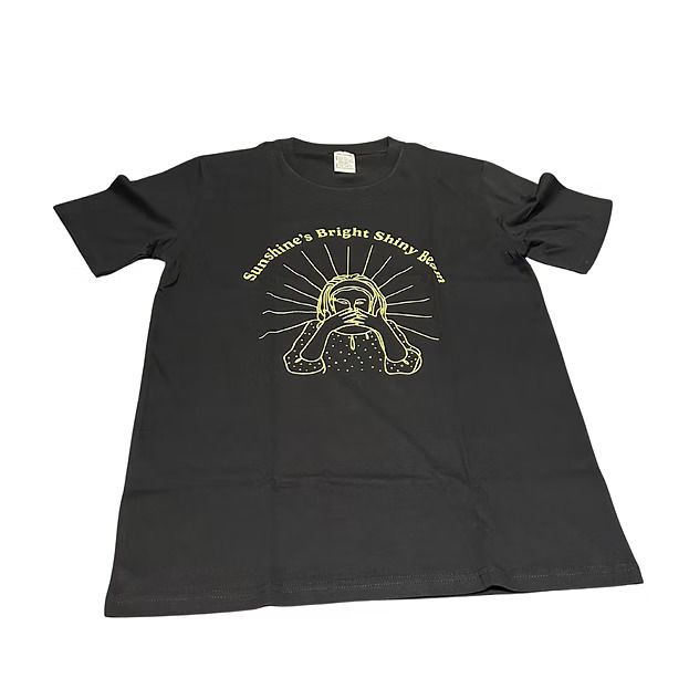 Black Heidi "Sunshine's Bright Shiny Beam" Black T-shirt