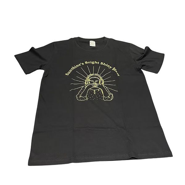 Black Heidi "Sunshine's Bright Shiny Beam" Black T-shirt