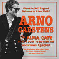Arno Carstens LIVE @ The Alma Cafe, Cape Town