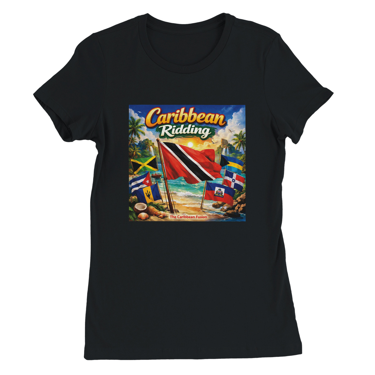 The Caribbean Fusion - Women’s Cut T-Shirt