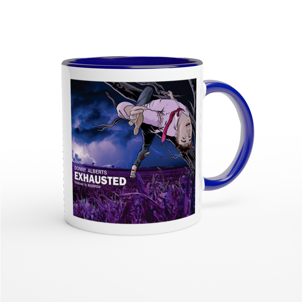 Exhausted - Ceramic Mug