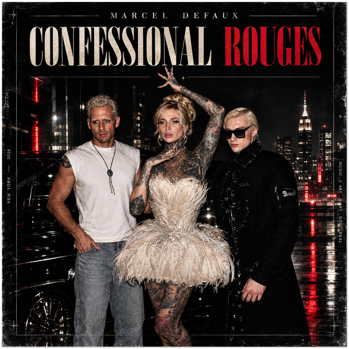 Confessional Rouges - Fine Art Poster