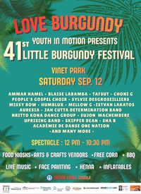 41st Little Burgundy Festival, Montreal