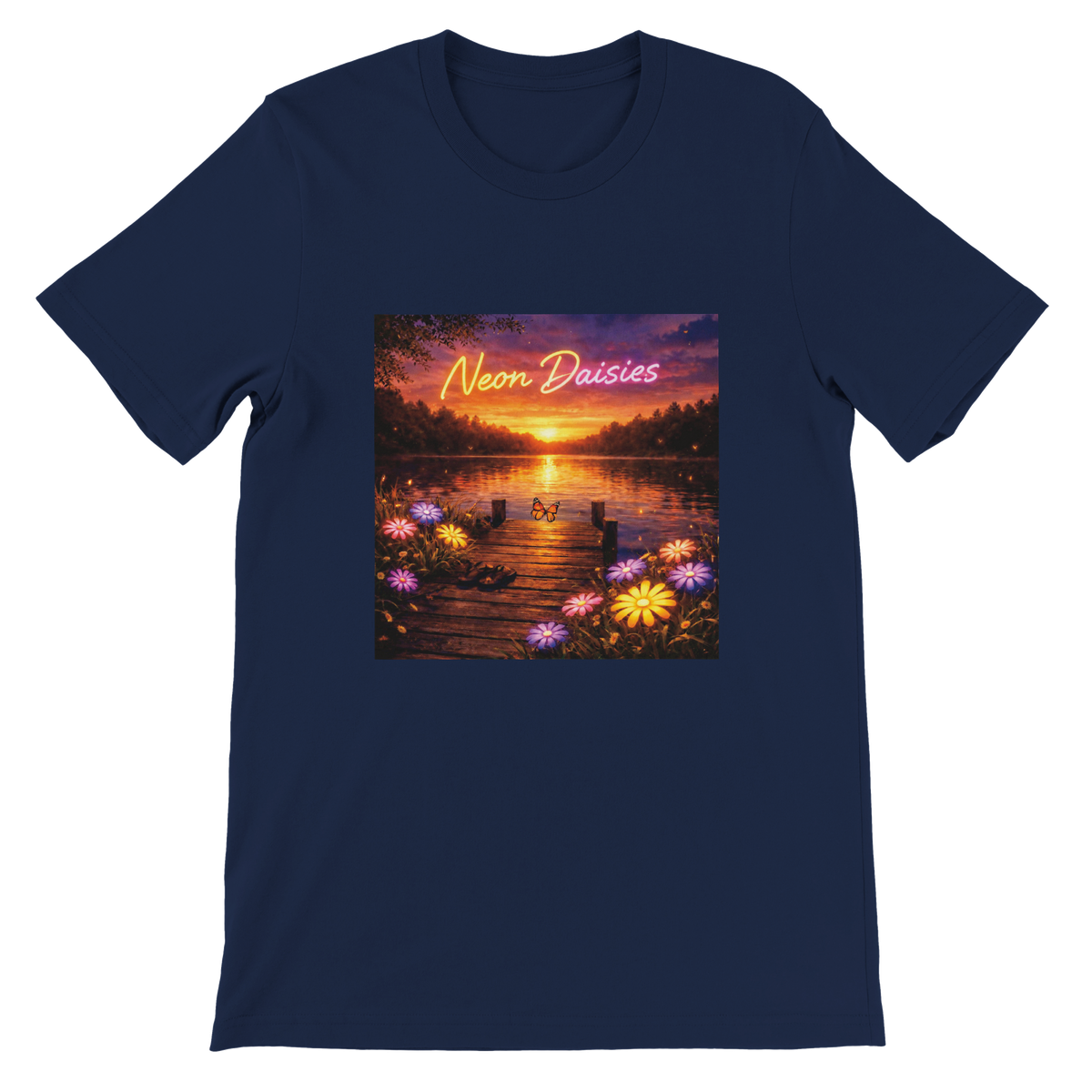 Neon Daisies - Unisex T-Shirt