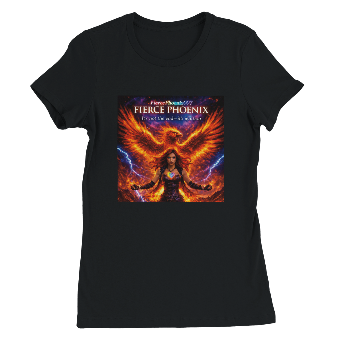 Fierce Phoenix - Women’s Cut T-Shirt